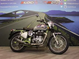 royal enfield bullet 500 efi trials abs - 2020 - km 9482 verde