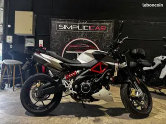 aprilia shiver 900 - garantie 12 mois - bridée a2