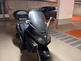 scooter piaggio 125 x evo noir mat
