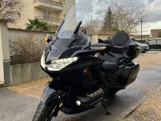 honda gl 1800 goldwing touring dct full black 2023