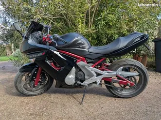 er6f er6-f avec tapis réservoir pour bagster et support téléphone