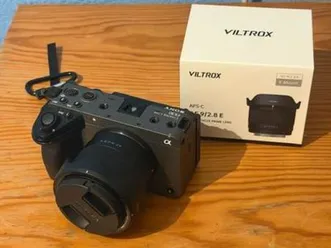 sony fx30 + viltrox 9mm f2.8 como nuevo