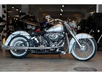 harley-davidson flstn softail deluxe chicano custom