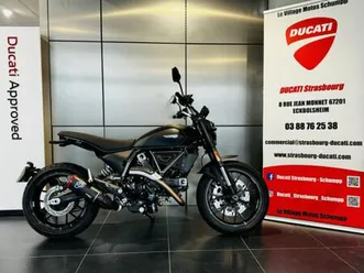 ducati scrambler 800 2025 803 cm3 | moto roadster | 1 001 km | noir | 67201 eckbolsheim