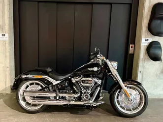 harley-davidson flfbs 1868 softail fat boy 114, custom, modèle démo, chf 27'100.-