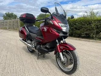 2008 honda deauville nt700 va-7 abs nt700va-7 nt 700 red nice new mot