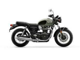 triumph bonneville t100 grijs