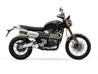 triumph scrambler 1200 xe zwart