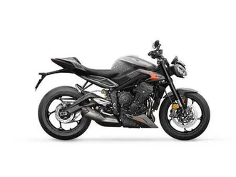 triumph street triple rs zilver
