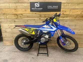 sherco sef 300 factory 2025 enduro bike road registered