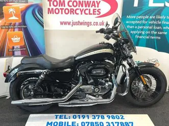 harley davidson xl1200c custom sportster, 2018(18), 11,831 mile, fsh, £6995