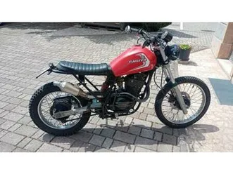 cagiva ala rossa cafè racer -> vespa