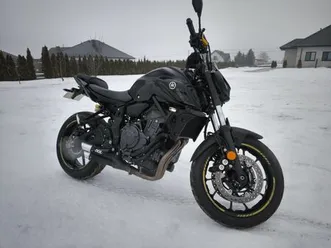 yamaha mt07 mt-07 2023.abs. 2270km. zarejestrowany. wyświetlacz tft. szydlowiec