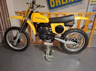 moto-cross maschine suzuki rm 125 bj. 1978