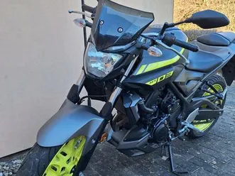 yamaha mt-03 2017 – 1. hand, hu 09/27, extras, gepflegt