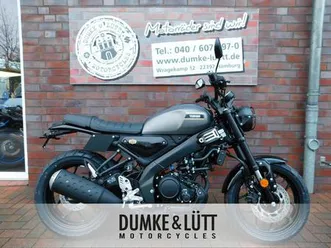 yamaha xsr125, abs, street tracker, modell 2025