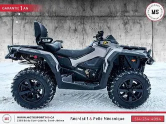 2024 can-am outlander max xt 850 impeccable ! poignées chauffantes !