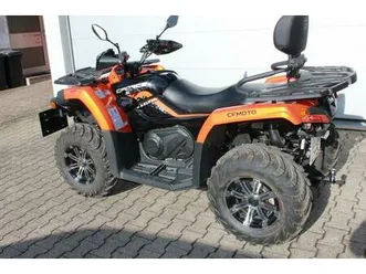 quad cforce 520 l, lov 4x4, mit seilwinde und heckkoffer