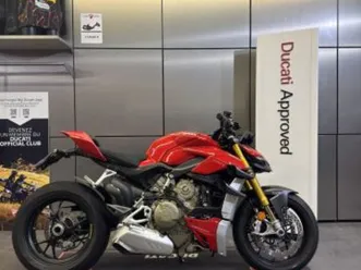 ducati streetfighter v4 s 2020 1103 cm3 | moto roadster | 1 400 km | rouge | 59113 seclin