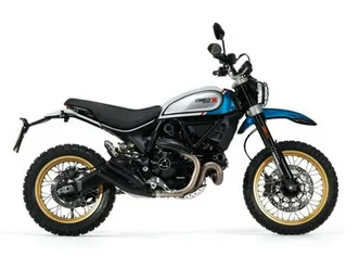 2023 ducati scrambler desert sled sparking blue