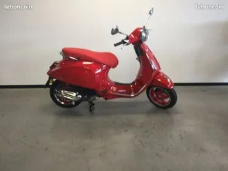 vespa primavera 50 red edition - promo