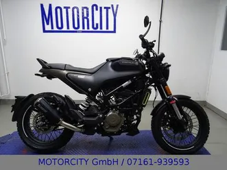 husqvarna svartpilen 125 / 1.hd / akrapovic / led /