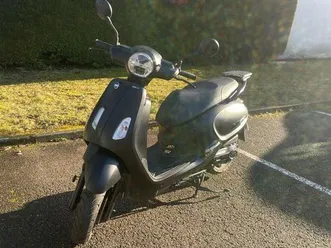 scooter - sym fiddel iv 50 - idéal frontalier