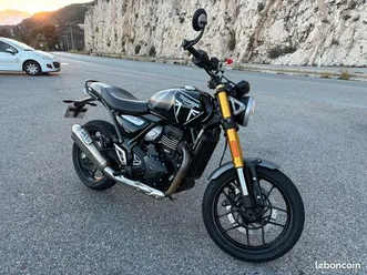 triumph speed 400 – 2024 – 7 500 km – a2 – état proche du neuf