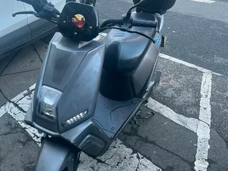 scooter pink me electrique 50 cc - silencieux, économique & ultra stylé