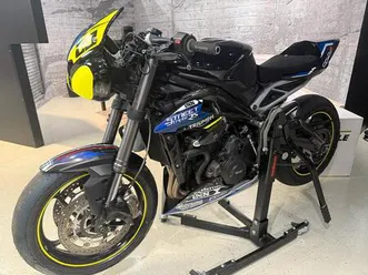 triumph street triple 765 rs rennmotorrad +zubehör +originalteile