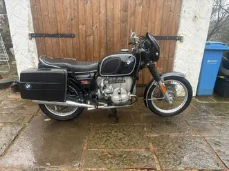 bmw r75/6 1976 classic airhead road motorcycle