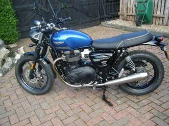 triumph, bonneville street twin 2021, 900 (cc)