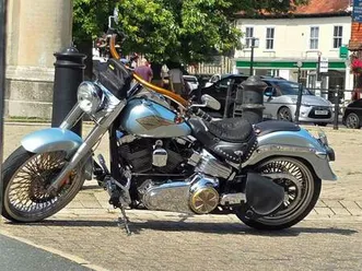 harley-davidson, softail fat boy, 2009, 1584 (cc)