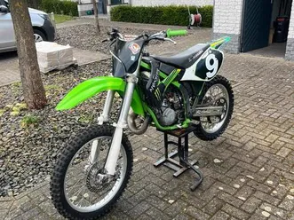 kawasaki kx 125 motocross 2003 - motor überholt
