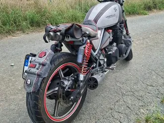 kawasaki zephyr 550 – café racer umbau – tüv neu – alles ein