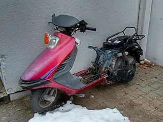 honda spacy 125 bastler teileträger motor scheinwerfer