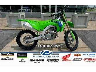 2025 kawasaki kx 450 lime green