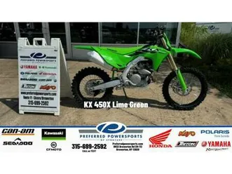 2025 kawasaki kx 450x lime green