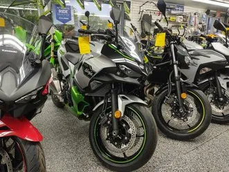 new 2024 kawasaki ninja 7 hybrid abs - automatic - $5000 off!