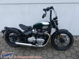 triumph bonneville bobber 1200 1.hand wie neu zubehör