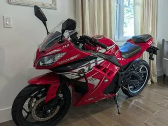 electric motorcycle modeled after kawasaki ninja 300