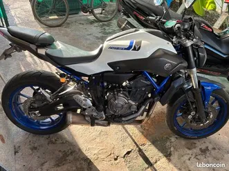 vends mt07 2016 6000