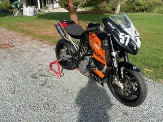 vend moto ktm 990 superduke piste