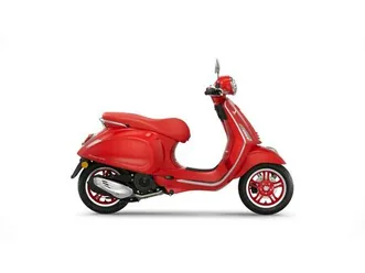 vespa 125 primavera red euro 5+