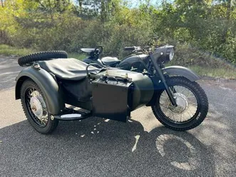 ural dnepr k750 mit 750cm³ motor und rückwärtsgang