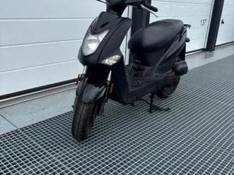 kymco agility 50 - 2017 - 7.000 km - geel kenteken — scooters | kymco — marktplaats