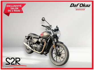 salon du 2 roues de lyon - triumph speed twin 900 2023 4479km 7799