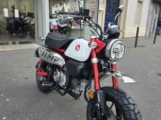 honda monkey z125 2025 125 cm3 | moto roadster | 637 km | blanc | 75011 paris 11
