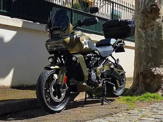 harley-davidson pan america 2022 - full options - look us army unique