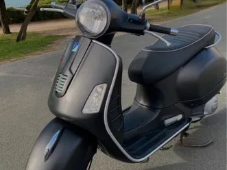 scooter vespa gts 125 cm3 noir mat